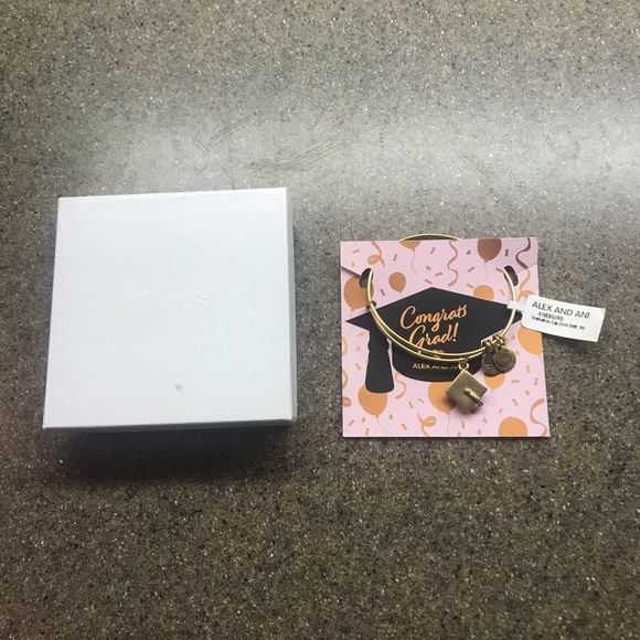 🎓Alex and Ani Graduation Cap Bracelet “Gold” - Picture 2 of 5